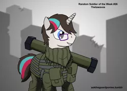 Size: 2450x1750 | Tagged: artist:asktheguardponies, asktheguardponies, derpibooru import, military, oc, safe, solo, unofficial characters only