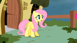 Size: 853x480 | Tagged: safe, derpibooru import, screencap, fluttershy, pinkie pie, rarity, pony, unicorn, putting your hoof down, animated, belly, bipedal, cute, diapinkes, female, fence, friendshipping, happy, hug, imma snuggle you, looking at each other, mare, open mouth, raribetes, smiling