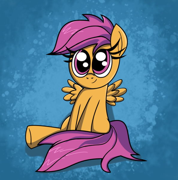 Size: 900x909 | Tagged: artist:daniel-sg, cute, cutealoo, derpibooru import, safe, scootaloo, solo