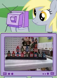 Size: 563x771 | Tagged: safe, derpibooru import, derpy hooves, pegasus, pony, christmas, exploitable meme, fail, female, mare, meme, obligatory pony, snmgfiehp, tv meme, wat