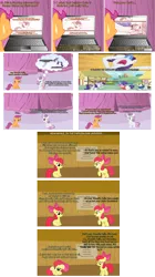 Size: 1280x2283 | Tagged: apple bloom, ask the perverted cmc, derpibooru import, fapplebloom, safe, scootaloo, sweetie belle