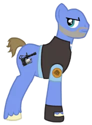 Size: 767x1041 | Tagged: safe, artist:thacrazeddoktor, derpibooru import, ponified, fanfic, heavy, solo, team fortress 2, waking nightmares