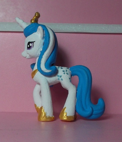 Size: 430x500 | Tagged: artist:sanadaookmai, custom, derpibooru import, g1, g1 to g4, generation leap, golden horseshoes, irl, majesty, photo, safe, toy