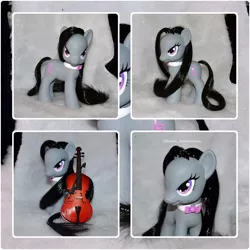 Size: 894x894 | Tagged: artist:soulren, bowtie, brushable, cello, custom, derpibooru import, musical instrument, octavia melody, safe, toy