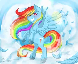 Size: 850x700 | Tagged: safe, artist:mc10215, derpibooru import, rainbow dash, solo