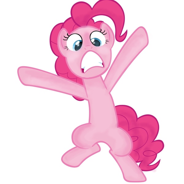 Size: 2048x2048 | Tagged: safe, derpibooru import, edit, pinkie pie, inverted mouth, shading, solo