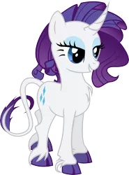 Size: 4067x5500 | Tagged: absurd resolution, artist:theshadowstone, chest fluff, classical unicorn, cloven hooves, curved horn, derpibooru import, leonine tail, rarity, safe, sharp horn, simple background, solo, transparent background, unshorn fetlocks, vector