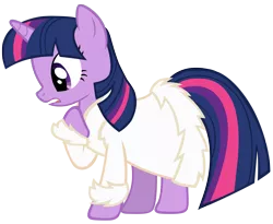 Size: 1400x1147 | Tagged: artist:cloudyglow, bathrobe, clothes, derpibooru import, robe, safe, simple background, solo, transparent background, twilight sparkle, vector