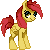 Size: 50x50 | Tagged: safe, artist:pepooni, derpibooru import, oc, oc:peppy pines, unofficial characters only, pegasus, pony, animated, blinking, lowres, simple background, solo, transparent background