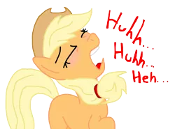 Size: 3124x2314 | Tagged: applejack, artist:masterxtreme, derpibooru import, fetish, safe, simple background, sneezing, sneezing fetish, solo