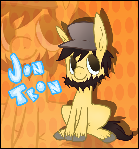 Size: 989x1059 | Tagged: artist:missmitsuki6034, jontron, ponified, safe, solo, unshorn fetlocks