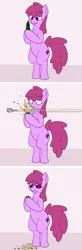 Size: 795x2417 | Tagged: safe, artist:skoon, derpibooru import, berry punch, berryshine, rainbow dash, pony, ask berry punch, about to cry, ask, bipedal, blob, bottle, chubbie, flying, image, png