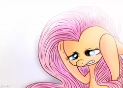 Size: 1060x753 | Tagged: artist:crocelif, derpibooru import, fluttershy, safe, solo