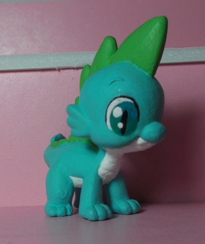 Size: 420x500 | Tagged: artist:sanadaookmai, custom, derpibooru import, dragon, g1, g1 to g4, generation leap, irl, photo, prickles, safe, toy