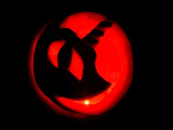 Size: 800x600 | Tagged: carving, derpibooru import, halloween, jack-o-lantern, night, nightmare moon, nightmare night, nightmare night symbol, princess luna, pumpkin, safe, solo