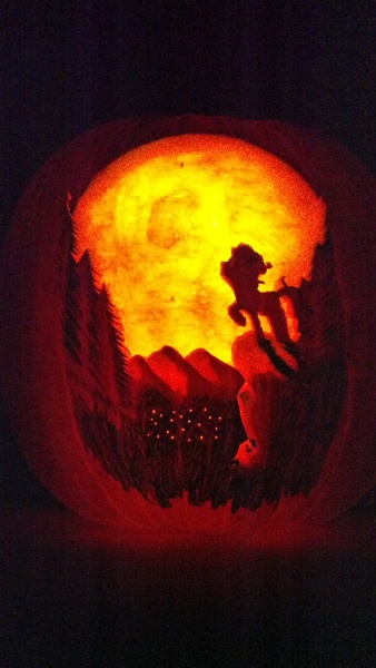 Size: 1840x3264 | Tagged: artist:bearclaus, carving, derpibooru import, halloween, holiday, jack-o-lantern, pumpkin, safe, screw loose