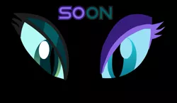 Size: 1280x740 | Tagged: artist:tiarawhy, chrysmoon, derpibooru import, explicit source, eye contact, looking at each other, nightmare moon, preview, queen chrysalis, safe, soon