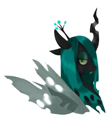 Size: 2000x2176 | Tagged: artist:mokscha, derpibooru import, queen chrysalis, safe, solo