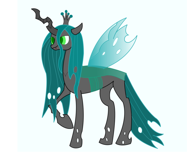 Size: 993x804 | Tagged: safe, artist:raven-kipper, derpibooru import, queen chrysalis, solo