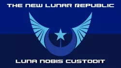 Size: 1191x670 | Tagged: artist:pilotsolaris, derpibooru import, flag, latin, logo, new lunar republic, safe, text