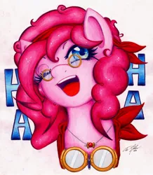 Size: 900x1032 | Tagged: artist:lavosvsbahamut, pinkie pie, safe, solo, traditional art