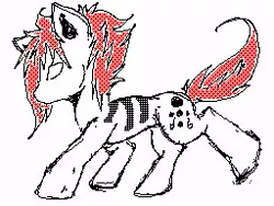 Size: 256x192 | Tagged: safe, artist:phantomist-of-l0st, derpibooru import, oc, unofficial characters only, earth pony, pony, flipnote studio, solo