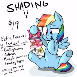 Size: 1000x1000 | Tagged: artist:strangerdanger, big macintosh, commission, commission info, derpibooru import, female, magazine, porn, rainbow dash, solo, solo female, suggestive, underhoof, wingboner