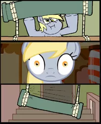 Size: 757x923 | Tagged: safe, artist:mysteryben, artist:virus-20, derpibooru import, derpy hooves, pegasus, pony, epic rage time, derpy alone, exploitable meme, female, home alone, home alone 2: lost in new york, mare, meme, obligatory pony, self ponidox