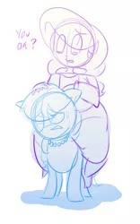 Size: 500x800 | Tagged: abuse, artist:secretgoombaman12345, ask chubby diamond, chubby, derpibooru import, diamond tiara, human, humanized, humans riding ponies, riding, safe, silverbuse, silver spoon, sketch, spoonabuse