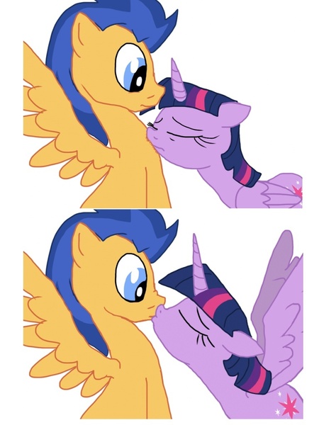 Size: 768x1024 | Tagged: safe, artist:biosonic100, derpibooru import, flash sentry, twilight sparkle, twilight sparkle (alicorn), alicorn, pony, female, flashlight, kissing, male, mare, shipping, straight