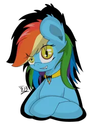 Size: 2077x2656 | Tagged: 2spooky, artist:graphene, derpibooru import, fangs, meme, rainbow dash, safe, solo, special eyes, vampire