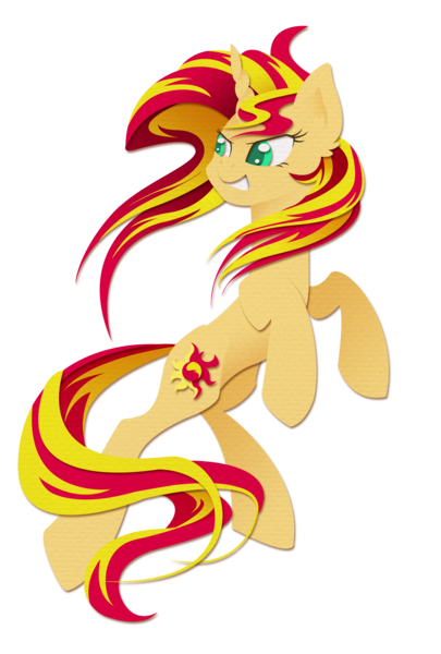 Size: 2024x3000 | Tagged: safe, artist:eljonek, derpibooru import, sunset shimmer, pony, unicorn, rearing, simple background, solo, transparent background