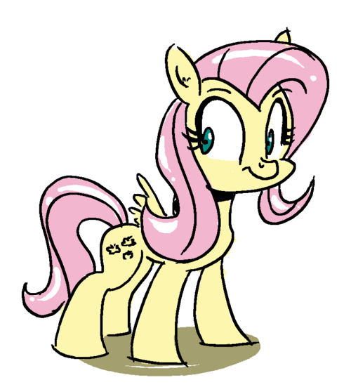 Size: 500x551 | Tagged: safe, artist:anotheraverageartist, derpibooru import, fluttershy, solo