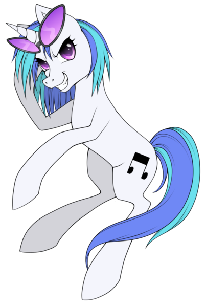 Size: 559x833 | Tagged: artist:stalkerpony, derpibooru import, safe, solo, vinyl scratch