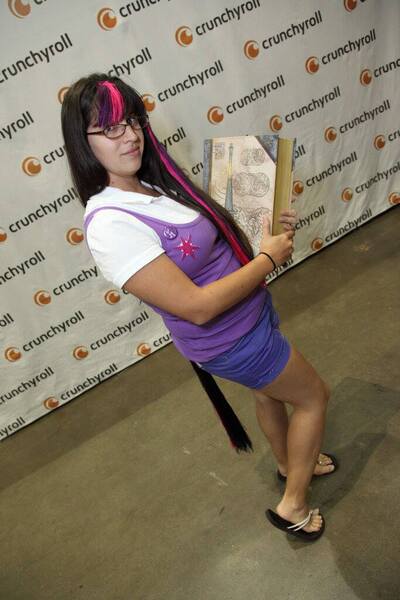 Size: 683x1024 | Tagged: cosplay, derpibooru import, human, irl, irl human, photo, safe, sandals, solo, twilight sparkle