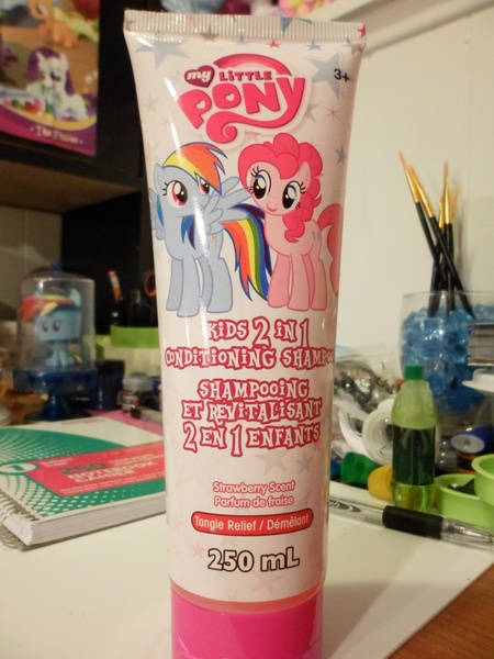 Size: 3456x4608 | Tagged: conditioner, derpibooru import, merchandise, pinkie pie, rainbow dash, safe, shampoo