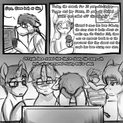 Size: 720x720 | Tagged: artist:deyogee, comic, derpibooru import, gavin free, geoff ramsey, grimdark, jack pattillo, kidnapped, michael jones, monochrome, oc, ray narvaez jr, ryan haywood, unofficial characters only