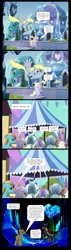 Size: 477x1675 | Tagged: safe, artist:defender2222, derpibooru import, derpy hooves, dinky hooves, doctor whooves, king sombra, time turner, pegasus, pony, comic, female, mare, rings of akahten, singing, vector