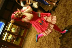 Size: 4272x2848 | Tagged: anime boston, anime boston 2013, artist needed, convention, cosplay, derpibooru import, human, irl, irl human, photo, pinkie pie, safe, solo