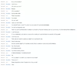 Size: 800x681 | Tagged: barely pony related, cleverbot, meme, racism, scootaloo, semi-grimdark, vulgar