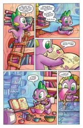 Size: 777x1195 | Tagged: safe, artist:agnesgarbowska, derpibooru import, idw, spike, spoiler:comic, comic, idw advertisement, lol, preview, this will end in tears