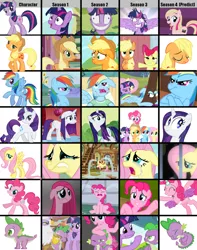 Size: 1300x1650 | Tagged: safe, derpibooru import, edit, edited screencap, screencap, applejack, fluttershy, gilda, pinkie pie, rainbow dash, rarity, spike, twilight sparkle, twilight sparkle (alicorn), alicorn, dragon, earth pony, gryphon, pegasus, pony, unicorn, a bird in the hoof, apple family reunion, applebuck season, baby cakes, dragonshy, griffon the brush off, hurricane fluttershy, lesson zero, look before you sleep, magical mystery cure, party of one, ponyville confidential, read it and weep, season 1, season 2, season 3, season 4, sisterhooves social, swarm of the century, the super speedy cider squeezy 6000, cropped, crying, dem feels, female, fluttercry, hilarious in hindsight, male, mane seven, mane six, mare, meghan mccarthy, meme, meta, ocular gushers, speculation, spikeabuse, stock vector, twilight snapple, unicorn twilight, wet, wet mane, wet mane rarity