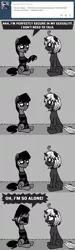 Size: 850x2822 | Tagged: artist:closed closets, ask-closed-closets, comic, crying, derpibooru import, grayscale, oc, oc:closed closets, safe, tumblr, unofficial characters only