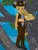 Size: 600x800 | Tagged: suggestive, artist:anonjg, derpibooru import, applejack, anthro, earth pony, plantigrade anthro, 3d, ambiguous facial structure, bipedal, chaps, clothes, hat, image, png, poser, smiling, tree, underwear