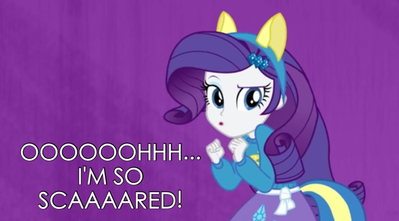 Size: 1800x997 | Tagged: safe, derpibooru import, rarity, equestria girls, image macro, reaction image, sarcasm, solo