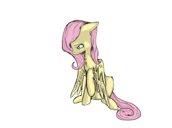 Size: 1890x1417 | Tagged: artist:maplebrush, fluttershy, safe, solo