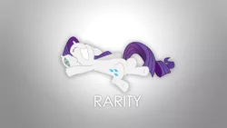 Size: 1920x1080 | Tagged: safe, artist:fiftyniner, derpibooru import, rarity, minimalist, pillow, smiling, solo, trace, vector, wallpaper