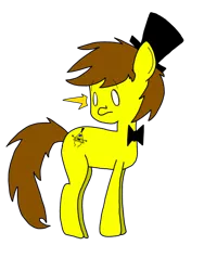 Size: 774x1032 | Tagged: safe, artist:saturnbud, derpibooru import, ponified, pony, all seeing eye, bill cipher, gravity falls, illuminati, male, solo, stallion