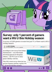 Size: 563x771 | Tagged: safe, derpibooru import, twilight sparkle, exploitable meme, meme, nintendo, obligatory pony, tv meme, twiface, wii u