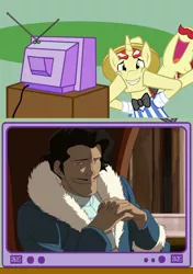 Size: 564x800 | Tagged: derpibooru import, exploitable meme, flam, flim, flim flam brothers, meme, obligatory pony, safe, squee, the legend of korra, tv meme, varrick